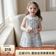 OAK FAMILY夏季新品2025女寶寶無袖連衣裙文藝娃娃領(lǐng)兒童公主裙 小羊果園 （不含頭飾） 100 cm
