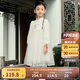 巴拉巴拉童裝女童裙子2024秋裝新中式國風(fēng)甜美寶寶大童連衣裙208324111006