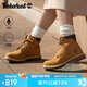 添柏嵐（Timberland）靴子女戶(hù)外防水舒適透氣抓地耐穿踢不爛大黃靴8168R 小麥色 6