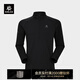 凱樂(lè )石（KAILAS）藏柏抓絨衛衣男POLARMATE保暖速干防靜電立領(lǐng)打底長(cháng)袖T恤 玄青黑 M