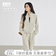 對(duì)白時(shí)尚通勤運(yùn)動(dòng)衛(wèi)衣兩件套女2025秋裝新款外套直筒長(zhǎng)褲休閑套裝 淺咖色 【預(yù)售付款后15天發(fā)貨】 S