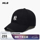 MLB帽子男女軟頂棒球帽虞書欣明星同款運動鴨舌帽3ACP7701N-50BKS-F