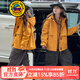 G.DUCKKIDS女童沖鋒衣三合一可拆卸秋冬季款兒童外套防風(fēng)夾克小孩中大童秋裝 外套+搖粒絨內膽同款 160 （建議身高150cm 13-14歲）