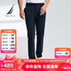 諾帝卡（NAUTICA）【單件直降】男裝25春夏新款涼感四面彈修身直筒休閑褲男PO5221 藏青4NV 36