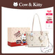 COW&KITTY正品KT貓2025新款學(xué)生包包女大容量女士單肩包托特包生日禮物女生 彩色送掛件禮盒 30-11.5-25.5