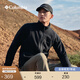 Columbia哥倫比亞戶(hù)外男子舒適運動(dòng)保暖柔軟抓絨衣休閑外套AE3039 010 黑色 L(180/100A)