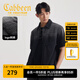 卡賓（CABBEEN）【漸變洗水黑?！磕醒b牛仔短袖襯衫潮牌撞色繡花襯衣外套開衫 煤黑色01 L /175/50