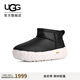 UGG秋季新款男士時尚舒適保暖簡約厚底圓頭休閑短筒雪地靴1171215 BKJ | 黑色/茉莉白 41