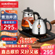 金灶（KAMJOVE） 自動(dòng)上水電熱水壺電茶爐耐熱玻璃煮茶器煮茶壺黑茶自動(dòng)加水燒水壺全自動(dòng)茶臺燒水壺 0.9L 底部上水款（升級新款）