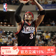 MITCHELL & NESS官方Mitchell&Ness76人艾弗森球衣00-01賽季球迷版復古運動(dòng)背心 黑色1 L