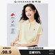 佐丹奴短袖Polo衫女萊卡棉珠地布元?dú)庑〈汤C翻領(lǐng)上衣05315390