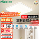 雷士（NVC）國(guó)家補(bǔ)貼全光譜護(hù)眼吸頂燈簡(jiǎn)約臥室智能LED照明燈具光域Y 包安裝