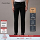 Calvin KleinJeans25早秋新款男士經(jīng)典休閑通勤ck修身黑色洗水微彈牛仔褲