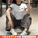阿迪達斯 （adidas）短袖女士 2025夏季新款運動(dòng)服上衣半袖舒適休閑圓領(lǐng)t恤衫 經(jīng)典三條紋 修身 偏小 XL
