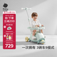 babycare雙子滑板車兒童滑板車1-3-8歲多功能遛娃神器寶寶滑滑車 螺旋藻綠