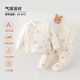 婧麒（JOYNCLEON）嬰兒分體睡衣夾棉保暖秋冬寶寶家居服套裝加厚男女童秋衣秋褲 氣球派對 【50g夾棉】 90 cm