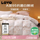 LOVO羅萊生活 A類(lèi) 95%白鵝絨羽絨被 抗菌春秋被500g填充200*230cm花色