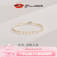 京潤(rùn)珍珠項(xiàng)鏈長(zhǎng)煙925銀淡水珍珠項(xiàng)鏈3-5mm小米珠鎖骨鏈七夕情人節(jié)禮物 【手鏈】3-4mm 18cm