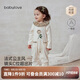 babylove【紡軟織柔】嬰兒連體衣春秋季哈衣爬服純棉女寶寶衣服碎花童話