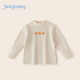 JELLYBABY女童t恤秋冬款寶寶秋季長(cháng)袖小女孩童裝打底衫上衣兒童半高領(lǐng)衣服