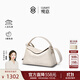觀(guān)意【明星同款】提盒女包頭層牛皮新款中式通勤枕頭包斜挎手提女士包 凝脂白-中號【現貨速發(fā)】 高級輕奢小眾生日禮物女