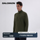 薩洛蒙（Salomon）男款 戶外運(yùn)動(dòng)柔軟舒適保暖休閑長(zhǎng)袖衛(wèi)衣 SNTIAL LIGHTWARM HZ 葉綠色 C24445 M