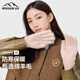 MISSION UV羊毛保暖手套女秋冬季女士加厚毛線手套冬天騎車(chē)騎行防寒觸屏手套
