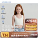 愛慕少女夏新品抗菌專利呼吸杯少女發(fā)育期內衣中長款背心式運動文胸奶皮衣 一階段AJ115F411 160