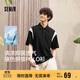森馬（Semir）POLO衫男涼感抑菌短袖t恤撞色拼接上衣2025夏裝時(shí)尚109325115103