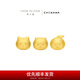 周大福chiikawa聯(lián)名吉伊卡哇哈奇喵烏薩奇足金轉運珠吊墜配繩【可選】 R37553 烏薩奇