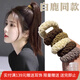 向晚 發(fā)圈6條高彈力皮筋馬尾發(fā)繩女加厚毛絨發(fā)圈女扎頭頭繩高級感發(fā)飾