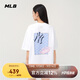 MLB男女短袖T恤印花后背時(shí)尚寬松25季新款3ATSM2153-50WHS-M