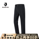 BLACK YAK 布來(lái)亞克 秋冬新品男士商務(wù)休閑基礎版彈力長(cháng)褲FLM305黑色男款M170/76A