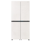 美的（Midea）首創(chuàng  )45cm超薄嵌入餐邊柜家用客廳冰箱左餐右廚大容量底部散熱十字四開(kāi)門(mén)國家補貼BCD-427WUSGPZM