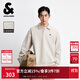 杰克·瓊斯（JACK&JONES） 男裝秋季日常百搭肌理感提花針織寬松polo領(lǐng)衛衣225333068