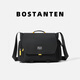 波斯丹頓（BOSTANTEN）男士單肩斜挎包潮流學(xué)生背包大容量多功能手提包公文包男生郵差包