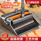 WCZ德國掃把2025新款簸箕家用掃帚刮水神器撮箕掃地笤帚不粘頭發(fā) 輕奢灰【升級款折疊收納】掃帚+簸箕