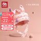愛貝迪拉（AIBEDILA）防摔神器寶寶護(hù)頭嬰兒童學(xué)走路防撞安全帽頭部保護(hù)墊學(xué)步頭盔夏天 南希比兔【升級(jí)天絲透氣款】