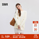 森馬（Semir）毛衣女冬季oversize小狗提花圓領(lǐng)軟糯毛衫慵懶風(fēng)溫柔甜美上衣 白色調00311 M