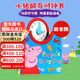 小豬佩奇忙碌的一天 時(shí)鐘書(shū) 英文原版繪本 Peppa Pig Peppa's Busy Day 撕不爛的書(shū) 時(shí)間認知書(shū) 粉紅豬小妹小親子互動(dòng)英語(yǔ)學(xué)習