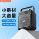 山水（SANSUI）音響新款無(wú)線(xiàn)藍牙收款音箱小型設備戶(hù)外手提便攜式低音炮迷你功放一體機收音機播放器喇叭禮物 旗艦配置【16G卡版】