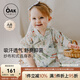 OAK FAMILY新生兒嬰兒衣服夏季五分袖爬服短袖寶寶連體衣薄款百天包屁衣 【夏款】花園派對（不含發(fā)帶） 90cm （建議1~2歲 78~90cm）