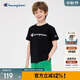 Champion【涼感科技】冠軍男女童短袖T恤2025夏季新款大小童親子裝上衣