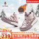 暇步士（Hush Puppies）童鞋兒童鞋男童運動(dòng)鞋戶(hù)外暴走加絨保暖棉鞋兒童棉靴軟底高幫板鞋 HP3553紫色 35 適合腳長(cháng)21.9cm