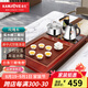 金灶（KAMJOVE） 整套茶具功夫茶盤玫瑰實木自動上水茶臺泡茶機茶海家用茶具套裝 搭配K9爐、茶具、茶渣桶 1個