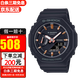 卡西歐（CASIO）手表男G-SHOCK八角形農家橡樹(shù)多功能防水運動(dòng)夜光男表 送男友禮物 女款GMA-S2100-1A