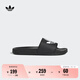 adidas ADILETTE休閑度假居家拖鞋男女阿迪達(dá)斯官方三葉草 一號黑/白 42