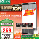 雷士（NVC）國(guó)家補(bǔ)貼風(fēng)暖變頻超薄浴霸浴室暖風(fēng)照明排風(fēng)換氣一體衛(wèi)生間Y346