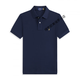 POLO SPORT美國保羅polo衫男夏季短袖翻領(lǐng)小馬標純棉T恤刺繡商務(wù)休閑男裝 寶藍色黃標 L （150-170斤）