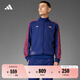 adidas阿森納足球休閑文化復(fù)古修身夾克外套男新款阿迪達(dá)斯JF0544 夜空紫     S